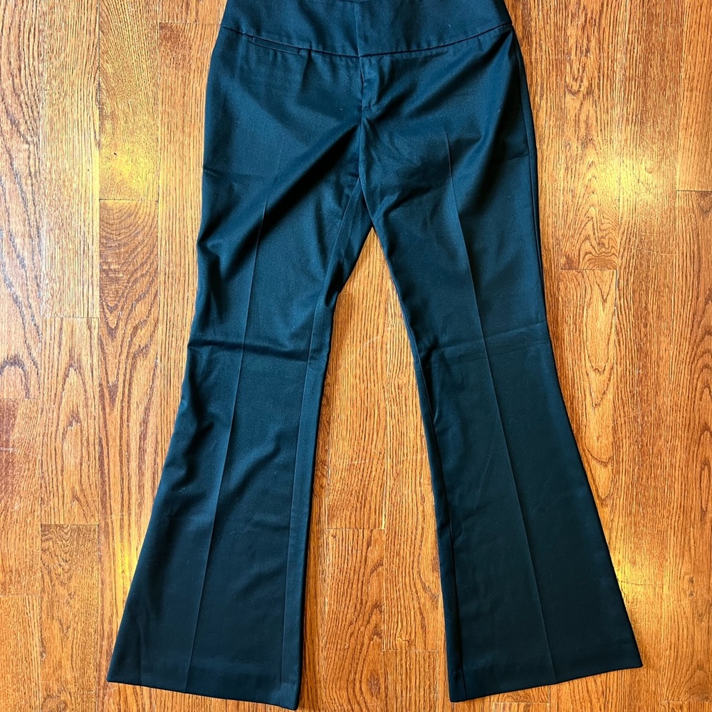 Guess Black Flare Dress Pant with hidden button